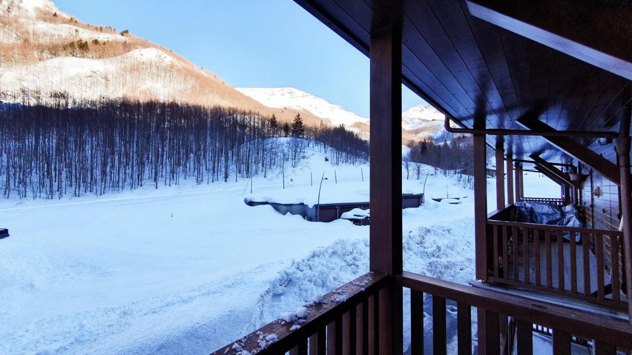 La Terrazza Sulle Piste Val Di Luce - Biancheria Inclusa アベトーネ エクステリア 写真